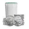 1-oz-Silver-Buffalo-Round-Tube-o 1 oz Silver Buffalo Round - Tube of 20