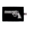 Click thumbnails to enlarge  2023 Chad 10,000 Francs - Revolver Shaped Gun Metal  - 2oz Silver