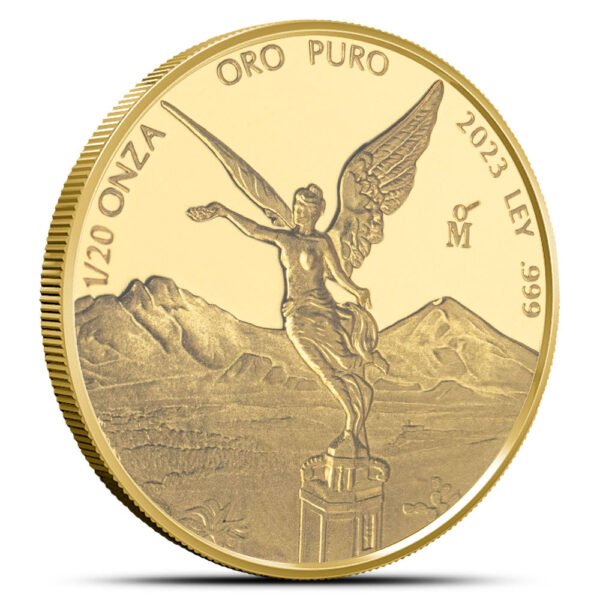 2023 1/20 oz Proof Mexican Gold Libertad Coin (In Capsule)