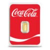 1/2 Gram Coca-Cola Gold Bar (New w/ Assay)