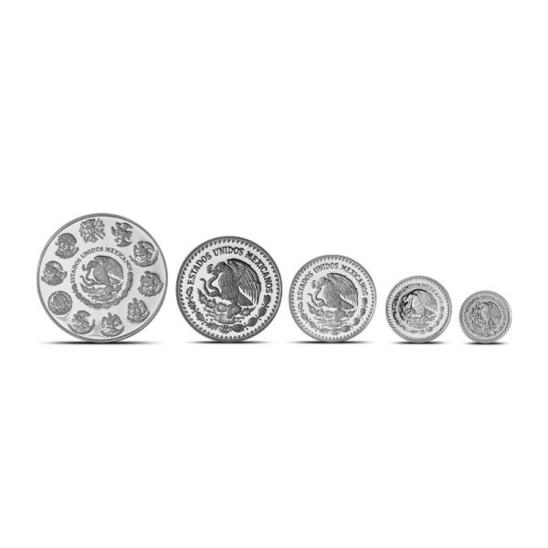 2024 Proof Mexican Silver Libertad 5-Coin Set