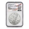 2024 (P) 1 oz Star Privy American Silver Eagle Coin NGC MS69 ER - JM Bullion Flag Label