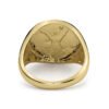 50 Pesos Gold Centenario Mexican Coin Round Ring – Unisex