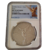 2018 MEXICO 1OZ ONZA SILVER LIBERTAD NGC MS70 ANTIQUED ANTIQUE