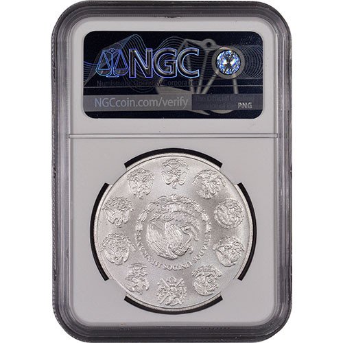 2018 1 oz Mexican Silver Libertad Coin NGC MS70 ER