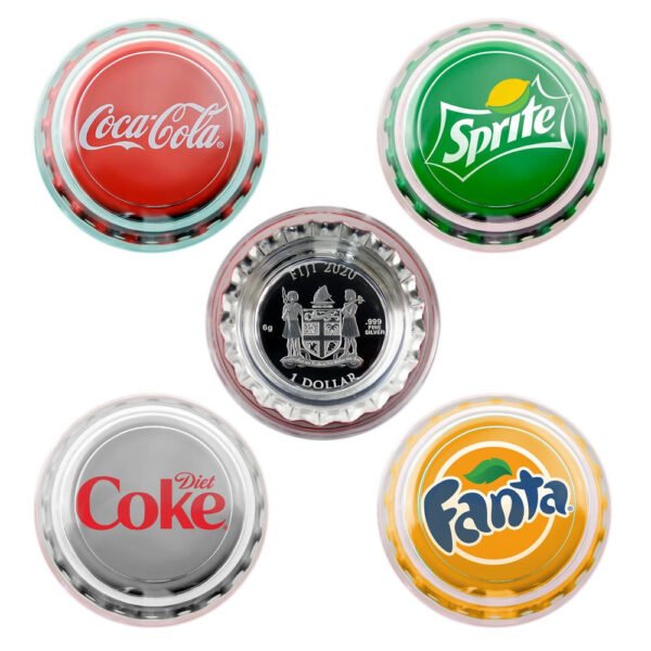 COCA-COLA VENDING MACHINE SET 2020 4 X 6 Gram width=