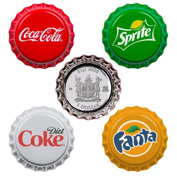 COCA-COLA VENDING MACHINE SET 2020 4 X 6 Gram width=