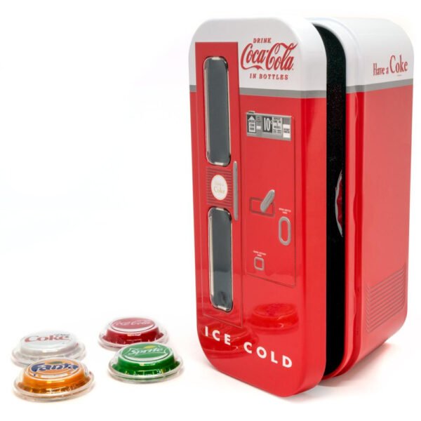 COCA-COLA VENDING MACHINE SET 2020 4 X 6 Gram width=